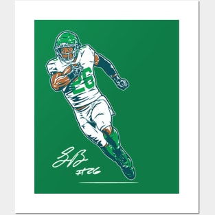 Saquon Barkley Philly Superstar Pose Posters and Art